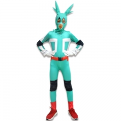 Boku no Hero Academia / My Hero Academia Midoriya Izuku Cosplay Costume Cartoon Kids Performance Wearing