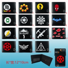 15 Designs Different Cartoon Fortnite Cosplay Game Purse Anime Folding Wallet