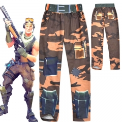 Game Fortnite Cartoon Long Pants For Boy Cosplay Party Pants