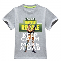 Game Fortnite Cotton T shirts Cute Short Sleeves T shirt For Kids