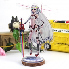 Fate Stay Night Cartoon Acrylic Figure Anime Standing Plates
