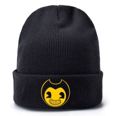 Bendy and the Ink Machine Cartoon Thick For Winter Hat Warm Decoration Wool Hat