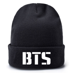 K-POP BTS Bulletproof Boy Scouts Thick For Winter Hat Warm Decoration Wool Hat