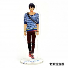 Japan Free Cartoon Acrylic Figure Cute Plate Standing Holder