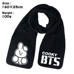 K-POP BTS Bulletproof Boy Scouts Cosplay Cartoon For Winter Hat Warm Decoration Scarf