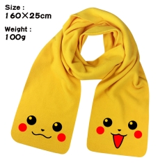 Pokemon Pikachu Cosplay Cartoon For Winter Hat Warm Decoration Scarf