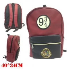 Harry Potter Cosplay High Capacity Cartoon Backpack Bags Students Anime Bag