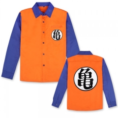Dragon Ball Z Cosplay Cartoon Print Anime Long Sleeves Style Comfortable T Shirts