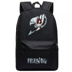 Fairy Tail Cosplay High Quality Anime Backpack Bag Black Travel Bags