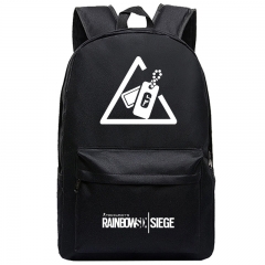 Rainbow Six Cosplay High Quality Anime Backpack Bag Black Travel Bags