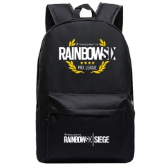 Rainbow Six Cosplay High Quality Anime Backpack Bag Black Travel Bags