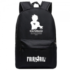 Fairy Tail Cosplay High Quality Anime Backpack Bag Black Travel Bags