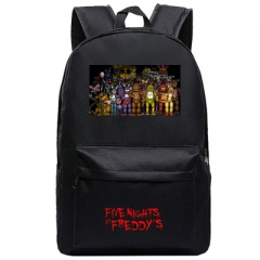 Five Nights at Freddy's Cosplay High Quality Anime Backpack Bag Black Travel Bags