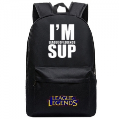 League Of Legends Cosplay High Quality Anime Backpack Bag Black Travel Bags