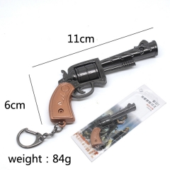 Fortnite Cosplay Hot Game Model Gun Pendant Anime Alloy Keychain