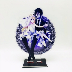Japan Cartoon Angels Of Death Cartoon Anime Standing Plates Acrylic Figure