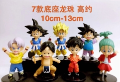 Dragon Ball Z Cosplay Cartoon Model Toys Statue Anime PVC Figure (7pcs/set)
