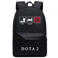 Game Dota2 Cosplay High Quality Anime Backpack Bag Black Travel Bags