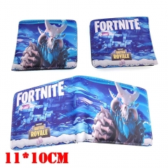 Fortnite Game Coin Purse PU Leather Anime Short Wallet