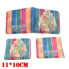 Harry Potter Movie Cartoon Coin Purse PU Leather Bifold Anime Short Wallet