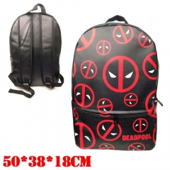 Marvel Comics Deadpool Movie Cosplay School Bags High Capacity Anime Backpack Bag