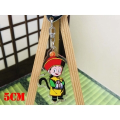 Dragon Ball Z Son Gohan Cartoon Pendant Keychain Kawaii Acrylic Keyring