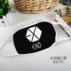 Fashion EXO Cosplay Cartoon Mask Space Cotton Anime Print Mask