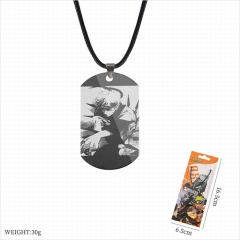 Naruto Cosplay Cartoon Pendant Stainless Steel Anime Necklace