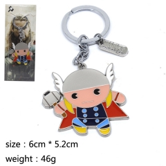 The Thor Cosplay Cute Hot Movie Decoration Pendant Anime Keychain