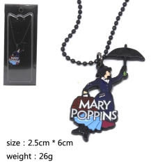 Mary Poppins Disney Cosplay Cute Hot Movie Decoration Pendant Anime Necklace
