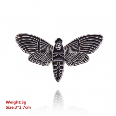 Popular Fashion Butterfly Design Gift Stocking Cosplay Pin Alloy Brooch 10Pcs Per Set