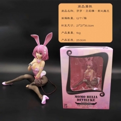 To Love Momo Belia Deviluke Sexy Girl Statue Anime PVC Action Figures 23.5cm