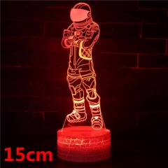 Fortnite Game 3D LED Nightlight Seven Colors Change Touch Anime Acrylic Standing Plates