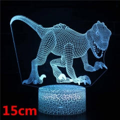 Dinosaur Model 3D LED Nightlight Seven Colors Change Touch Anime Acrylic Standing Plates
