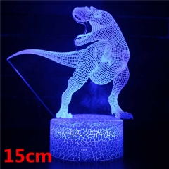 Dinosaur Model 3D LED Nightlight Seven Colors Change Touch Anime Acrylic Standing Plates