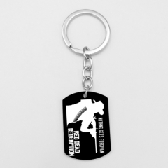 Red Dead Redemption Cosplay Hot Game Cartoon Pendant Stainless Steel Anime Keychain