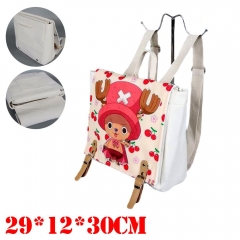 Japan One Piece Anime Chopper Canvas Backpack Bag