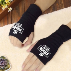 Game Fortnite Black Half Gloves Winter Warm Gloves
