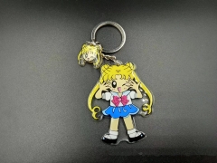 Pretty Soldier Sailor Moon Cosplay Cartoon Pendant Acrylic Anime Keychain