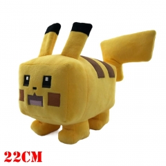 Pokemon Pikachu Cosplay Japanese Cartoon Character Dolls Anime Plush Toy