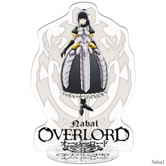 Overlord Cartoon Acrylic Figure Anime Standing Plates