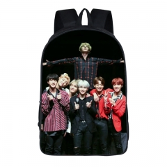 K-POP BTS Bulletproof Boy Scounts Backpack Teenage Large Travel Bags Students Backpack Bag