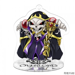 Overlord Anime Ainz Ooal Gown Acrylic Standing Decoration Keychain