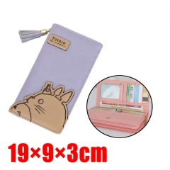 My Neighbor Totoro PU Leather Wallet Girls Long Coin Purse