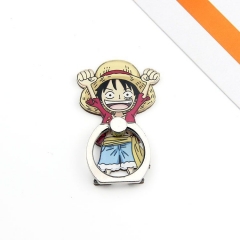 Japan Cartoon One Piece Luffy Alloy Kawaii Phone Holder