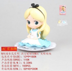 Alice in Wonderland Disney Princess Movie Cute Cartoon Character Toy Anime Figure