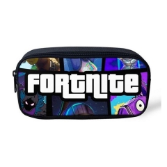 Game Fortnite Canvas Students Pencil Bags Fancy Kids Pen Bag