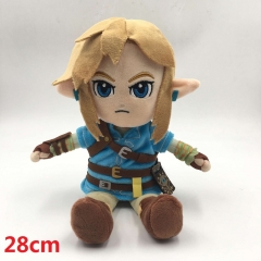 The Legend Of Zelda link Cartoon Stuffed Doll Kawaii Anime Plush Toys 28cm