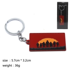 Red Dead Redemption Game Cartoon Cosplay Decoration Pendant Anime Keychain