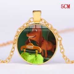 4Colors Movie The Grinch Necklace Cosplay Cartoon Necklace Kids Alloy Pendant